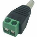 W Box 2.1 MM DC PLUG TO TERM BL 0E-DCP2TB10P